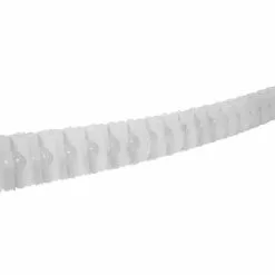 GUIRLANDE ZINNIA BLANC - 4 METRES