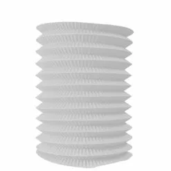 LAMPION PAPIER BLANC 16 CM