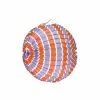Boland LAMPION PAPIER ROND TRICOLORE 22 CM