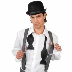 Boland CHAPEAU MELON NOIR EN FEUTRINE