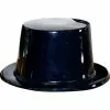 WIDMANN CHAPEAU HAUT DE FORME PLASTIQUE NOIR