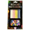 Boland BOUGIES ANNIVERSAIRE AVEC BOBECHE - PAQUET DE 24
