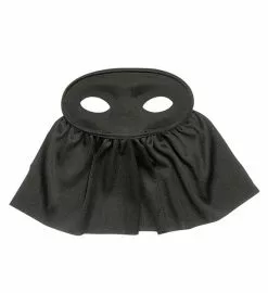 WIDMANN LOUP BAVETTE NOIR EN SATIN