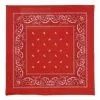 WIDMANN BANDANA ROUGE 100% COTON