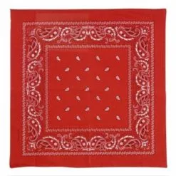 WIDMANN BANDANA ROUGE 100% COTON