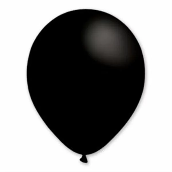 BALLONS NOIR EN LATEX 30 CM- SACHET DE 50 1 BALLONS NOIR EN LATEX 30 CM- SACHET DE 50