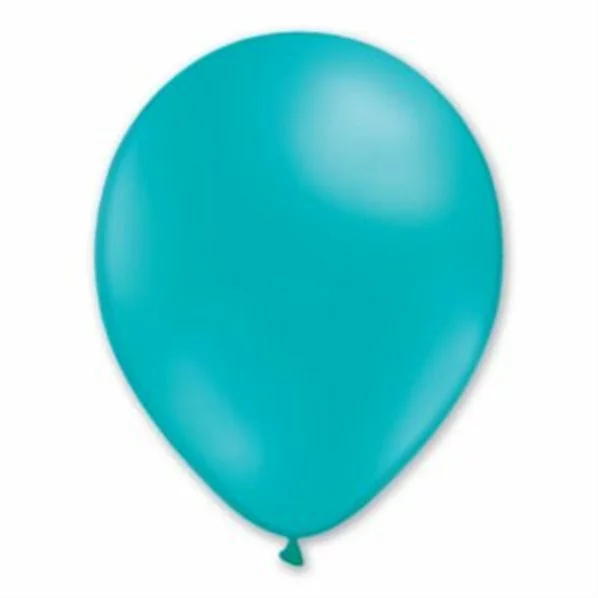 BALLONS TURQUOISE EN LATEX 25CM - SACHET DE 20 1 BALLONS TURQUOISE EN LATEX 25CM - SACHET DE 20