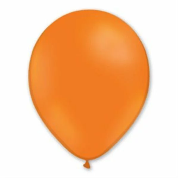 BALLONS ORANGE EN LATEX 25CM - SACHET DE 20 1 BALLONS ORANGE EN LATEX 25CM - SACHET DE 20