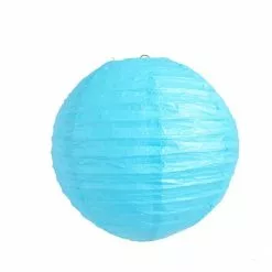 LANTERNE JAPONAISE TURQUOISE