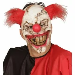 WIDMANN MASQUE DE CLOWN TUEUR AVEC CHEVEUX