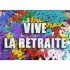 CONFETTIS DE TABLE VIVE LA RETRAITE