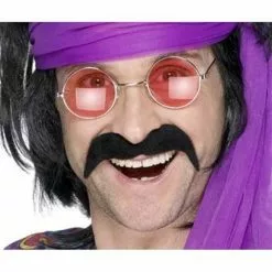 MOUSTACHES ANNEES 80 CHATAIN