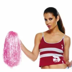 POM-POM ROSE/FUCHSIA RAPHIA NYLON 45 CM