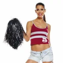 POM-POM NOIR RAPHIA NYLON 45 CM