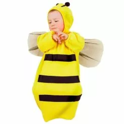 WIDMANN DEGUISEMENT ABEILLE EN PELUCHE 0 A 9 MOIS