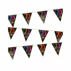 GUIRLANDE 70 ANS CHIC 7M