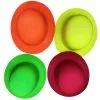 CHAPEAU MELON FLUO PVC COLORIS ASSORTIS