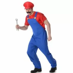 WIDMANN DEGUISEMENT SUPER PLOMBIER AVEC LA CASQUETTE TAILLE M