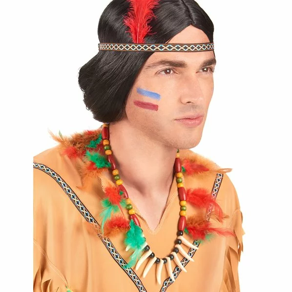 COLLIER INDIEN A PLUMES 1 COLLIER INDIEN A PLUMES