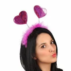 SERRE-TETE COEUR ET AILES AVEC FOURRURE