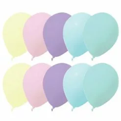 BALLONS PASTEL EN LATEX 25 CM - SACHET DE 20