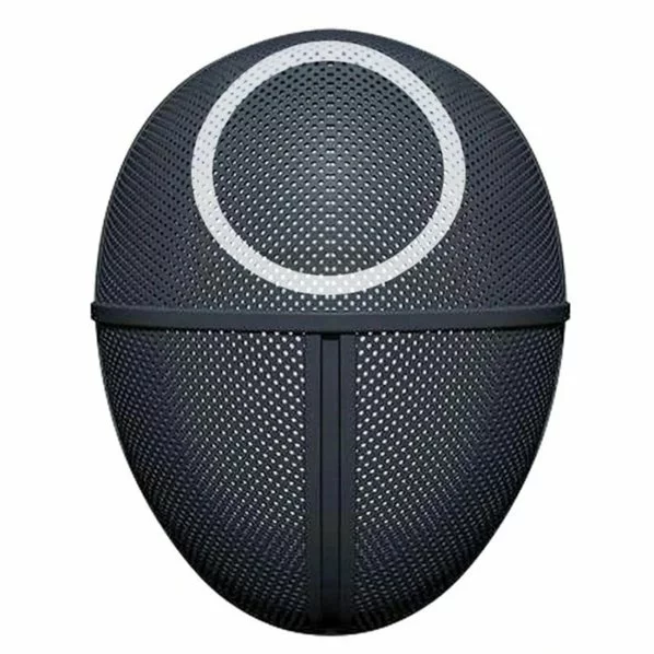 MASQUE SQUID GAME ROND OUVRIER EN PLASTIQUE RIGIDE 1 MASQUE SQUID GAME ROND OUVRIER EN PLASTIQUE RIGIDE