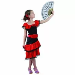 DEGUISEMENT FLAMENCO 4/6 ANS