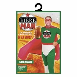 DEGUISEMENT BIERE MAN TAILLE UNIQUE