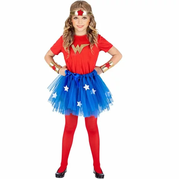 WIDMANN DEGUISEMENT SUPER HEROINE 3 A 4 ANS 1 WIDMANN DEGUISEMENT SUPER HEROINE 3 A 4 ANS