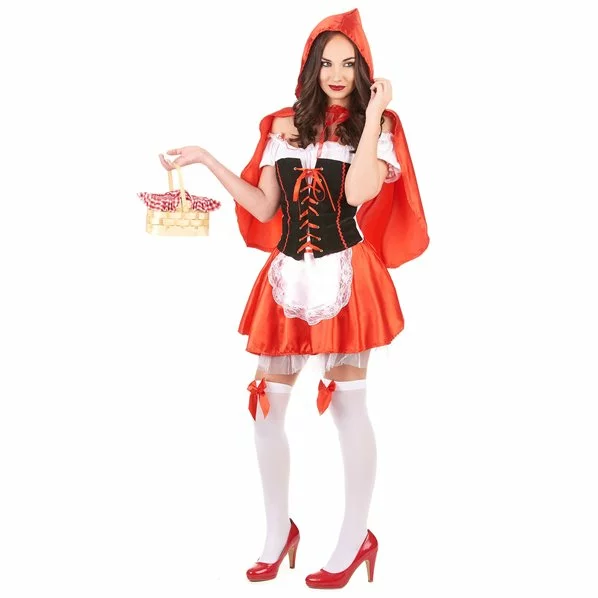 DEGUISEMENT CHAPERON ROUGE TAILLE M/L 1 DEGUISEMENT CHAPERON ROUGE TAILLE M/L