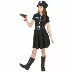 DEGUISEMENT POLICIERE 7 A 9 ANS