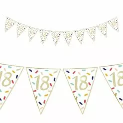 GUIRLANDE 18 ANS EN PAPIER - 3 METRES