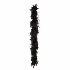 BOA NOIR LUXE EN PLUMES 1,50 METRES