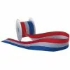 RUBAN TRICOLORE 50 MM EN TISSU - AU METRE
